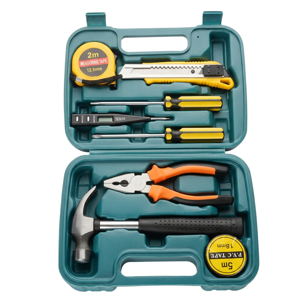 Home Tool Kit 9 Piece with Carry Case MultiPro | Forjato
