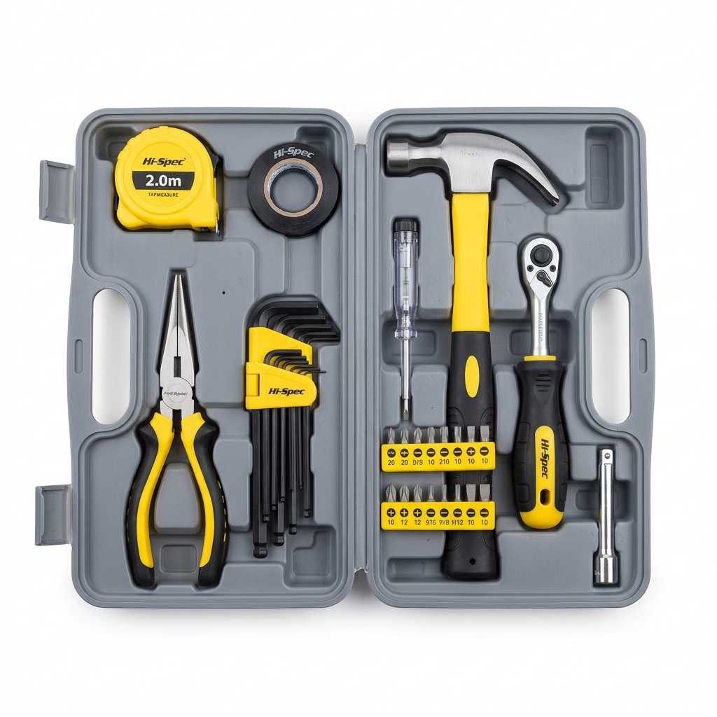 Hand Tool Kit 24 Piece CR-V Home Repair ToolMaster | Forjato