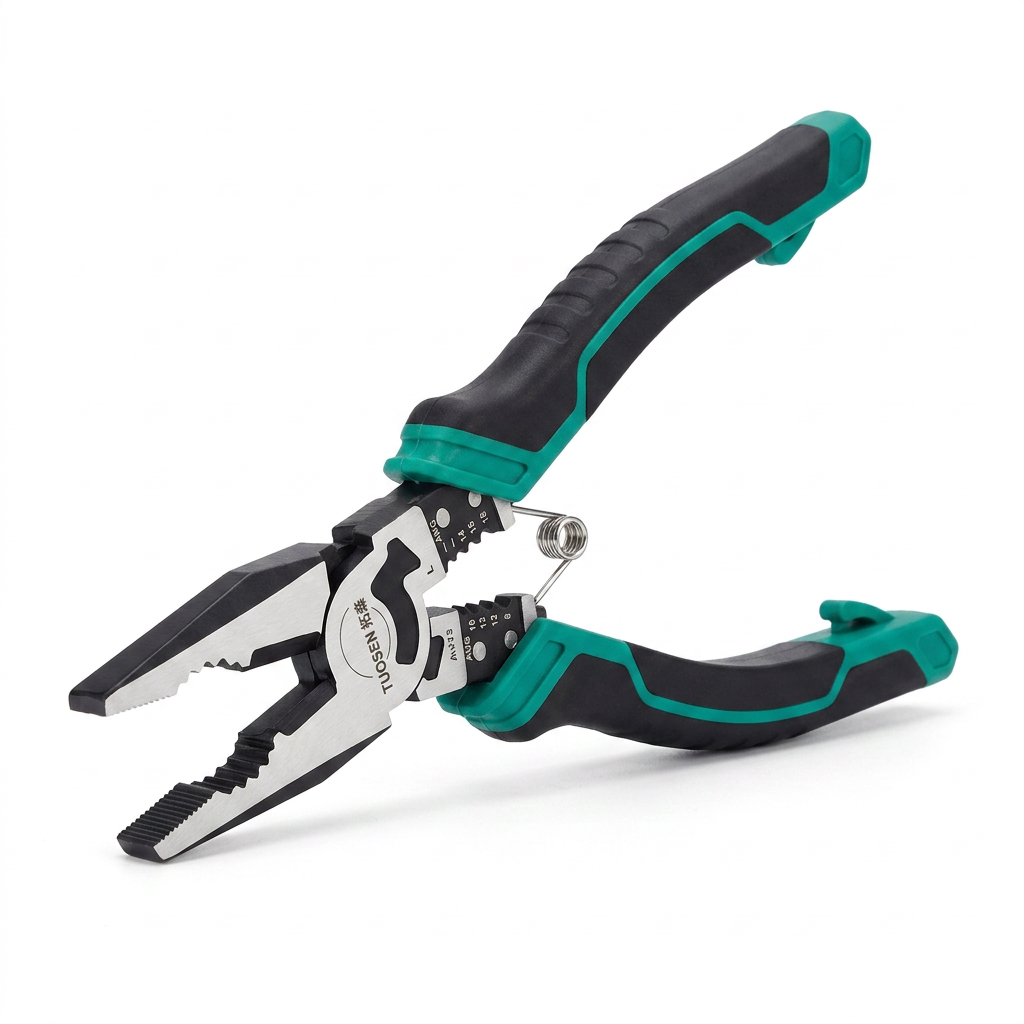 Pliers Set 3 Piece Combination Long Nose Cutting ForjaGrip | Forjato