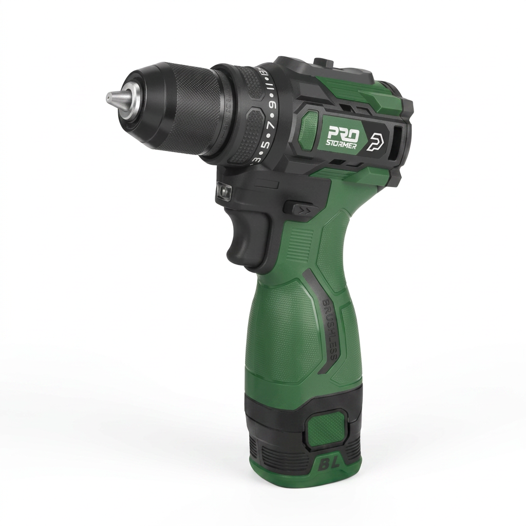Cordless Drill Brushless 17V 55Nm StormDrive | Forjato