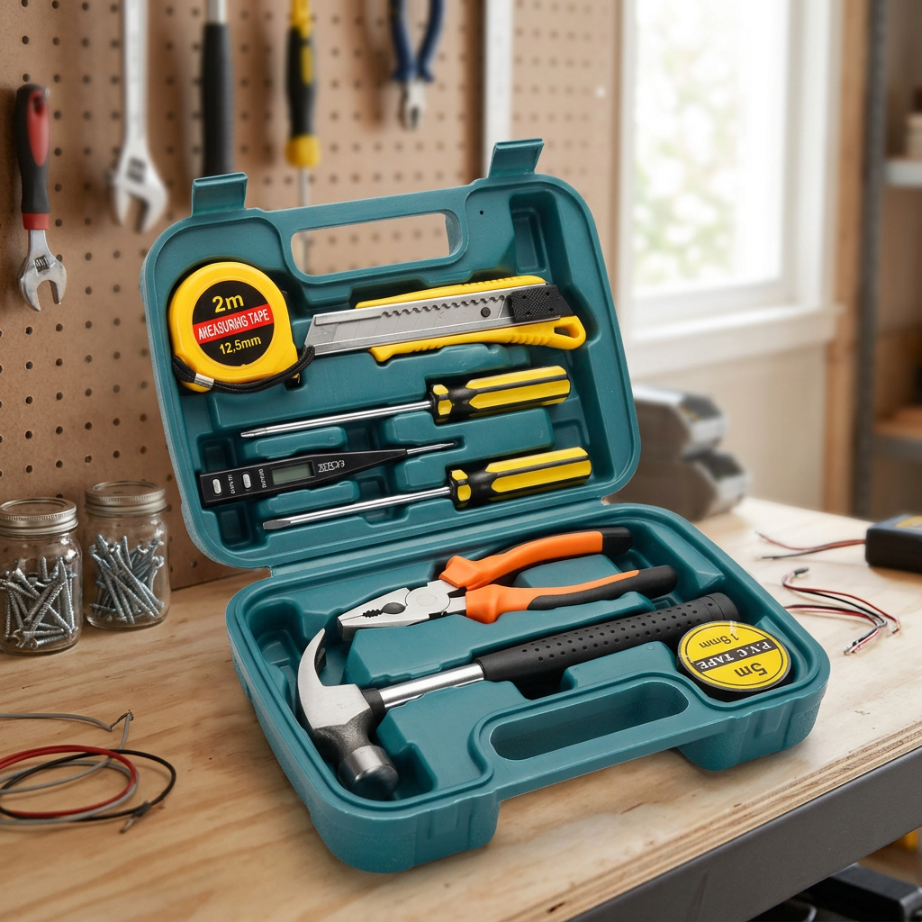 Home Tool Kit 9 Piece with Carry Case MultiPro | Forjato