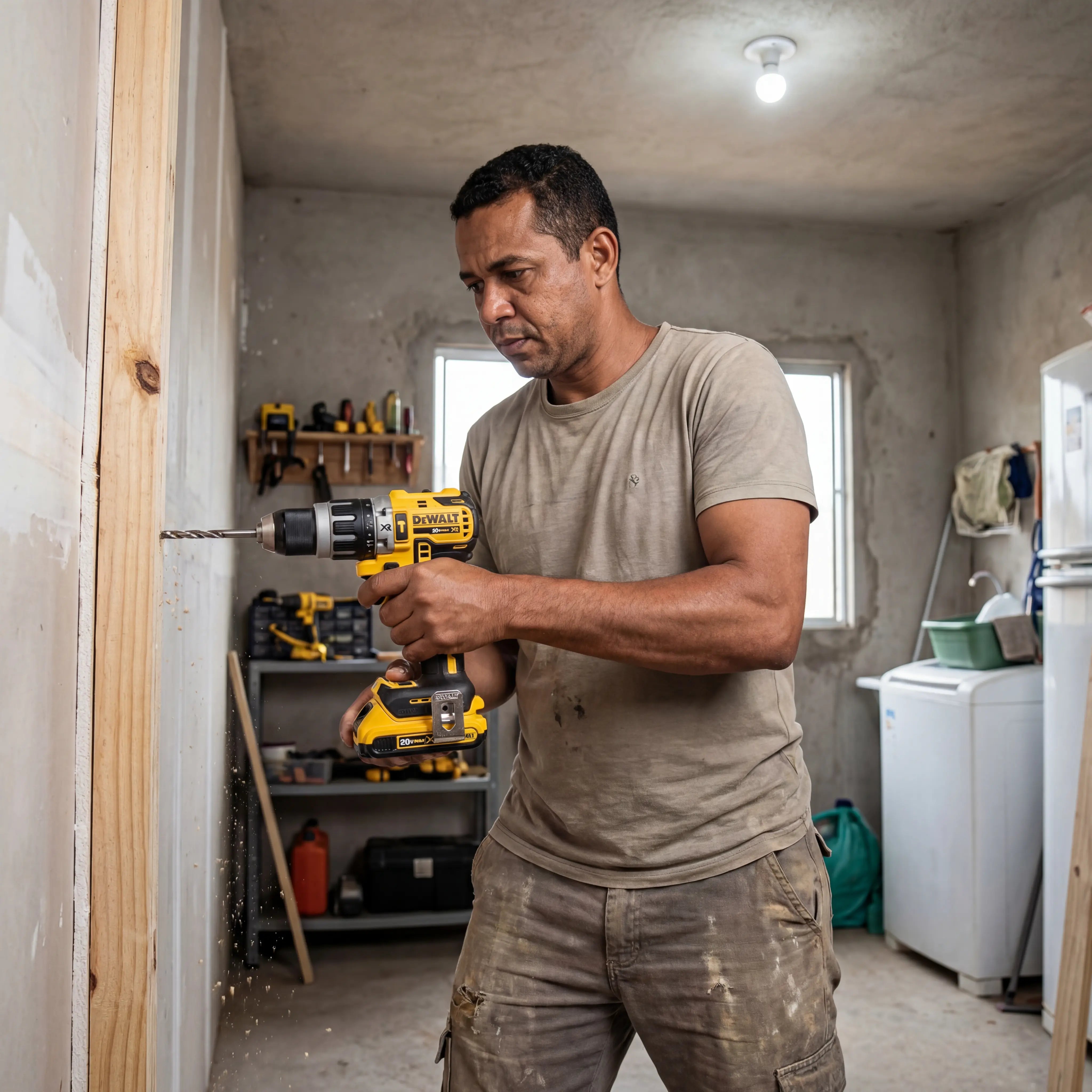 Chave de Impacto a Bateria 18V Modelo TORQFORCE™– Alto Torque, Compacta e Recarregável