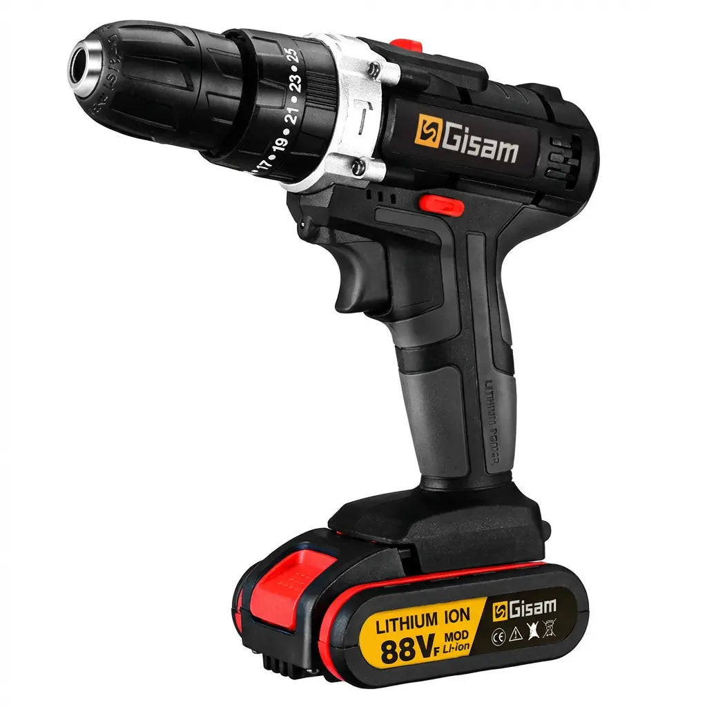 Furadeira e Parafusadeira de Impacto 21V Modelo ImpactFlex™– Potência e Versatilidade para o Seu Dia a Dia + Maleta e Acessórios de Brinde