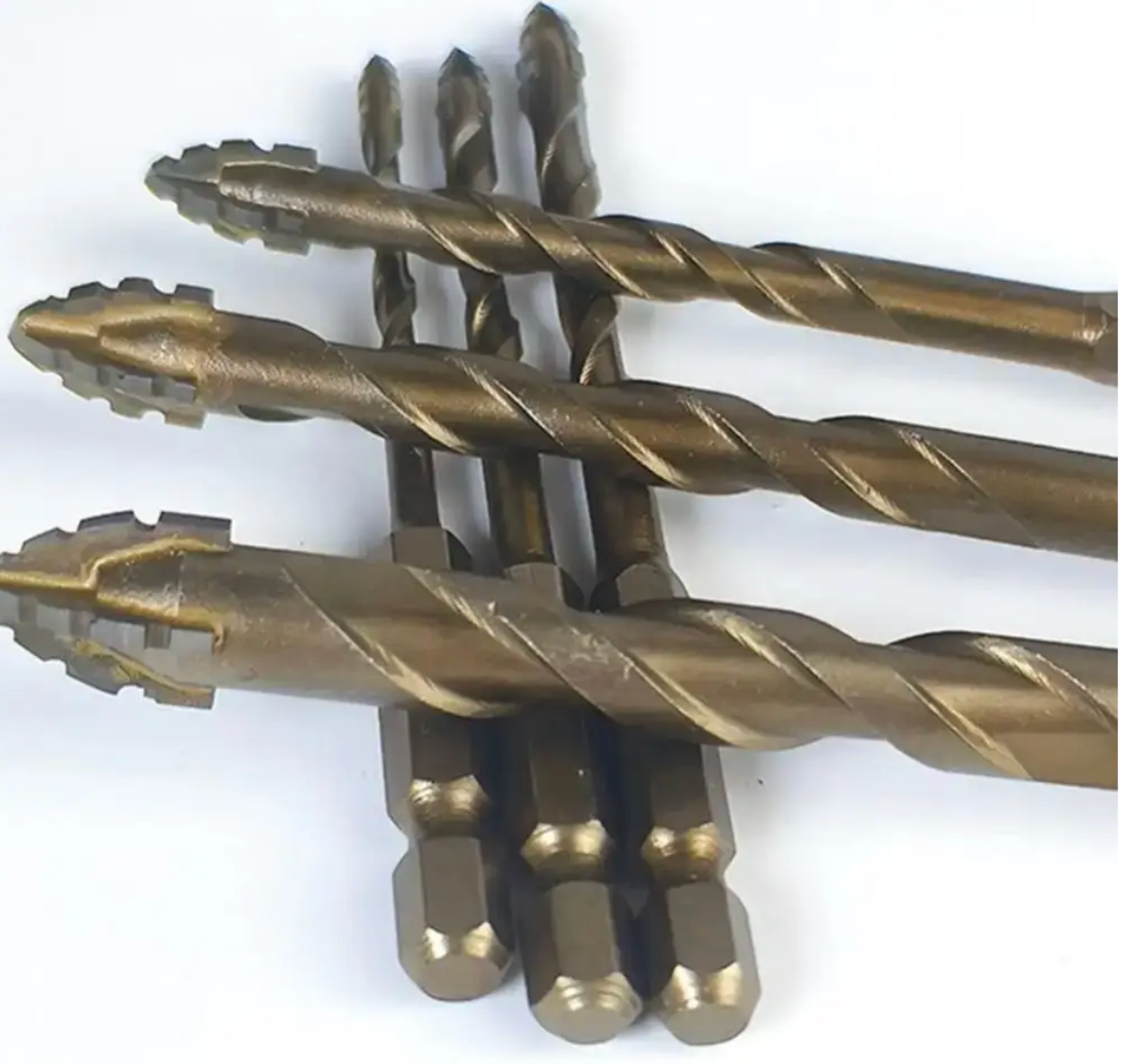5-Piece Multi-Material Drill Bit Set | Tile, Glass & Masonry | Forjato