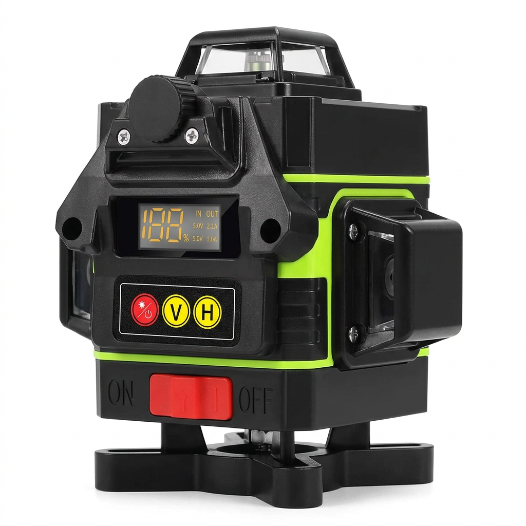 16 Line Laser Level 4D 360 Green Remote HyperLine | Forjato