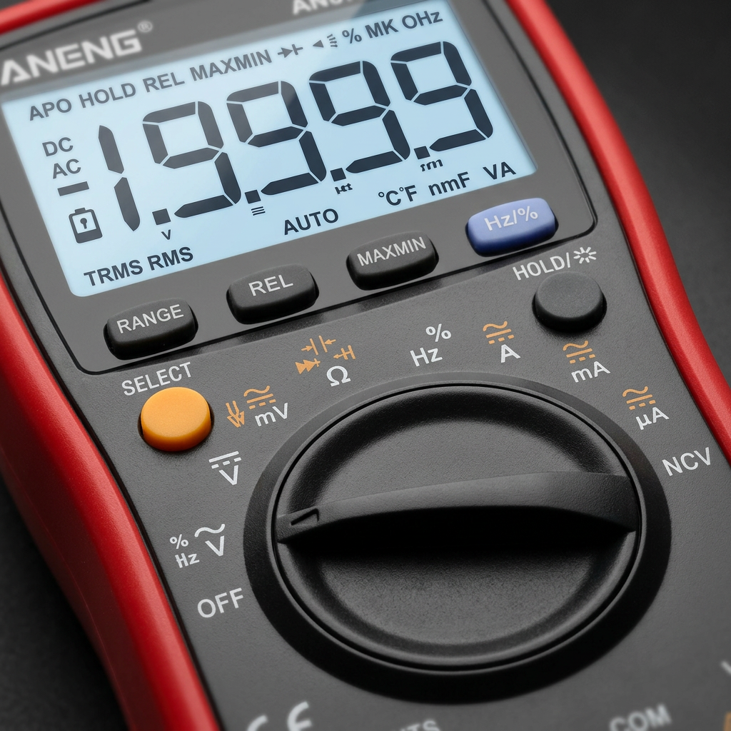 Digital Multimeter True RMS 19999 Counts VoltMaster | Forjato