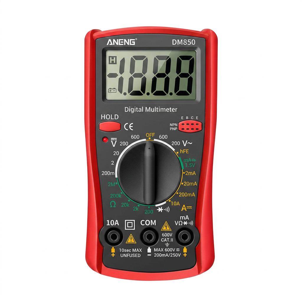 Digital Multimeter Auto Ranging 1999 Counts MicroPro | Forjato