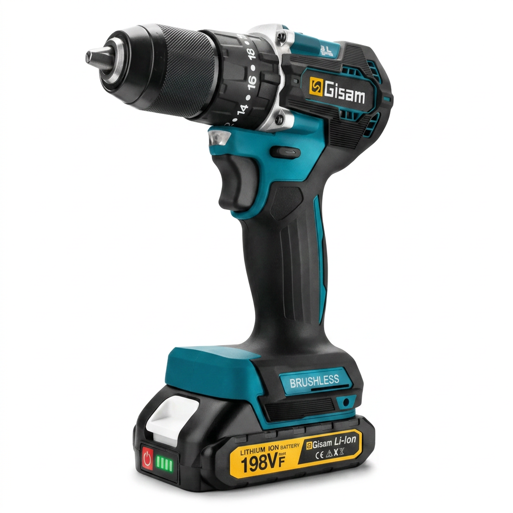 Brushless Combi Drill 18V 65Nm Makita Battery TorqMax | Forjato