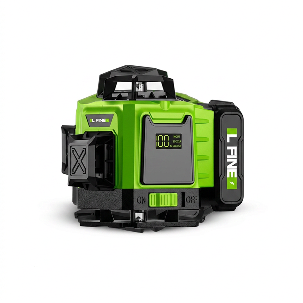 16 Line Laser Level Tripod Digital Display VertexPro | Forjato