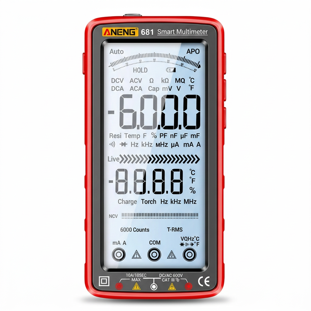 Digital Multimeter 6000 Counts SmartRange | Forjato