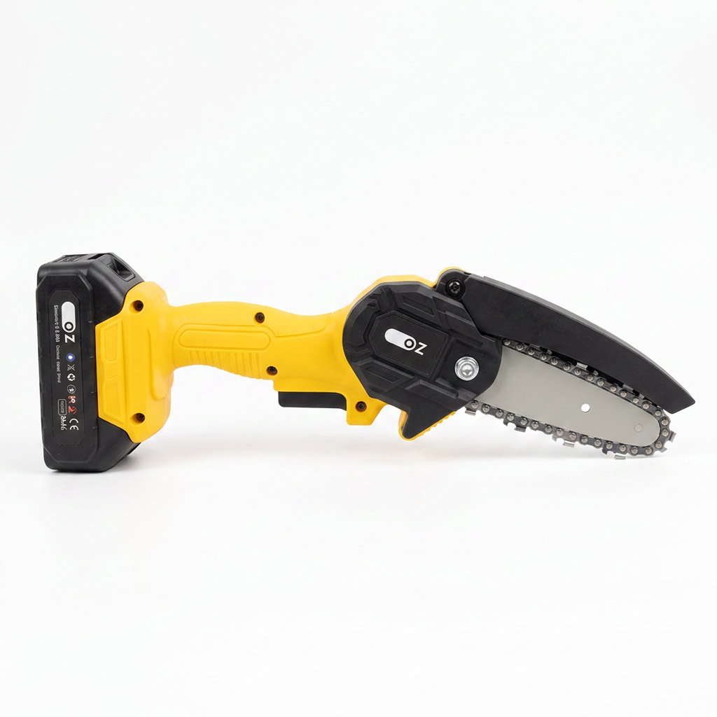 Mini Chainsaw Cordless Battery Powered Portable - Handheld Model ForjaBlade Professional