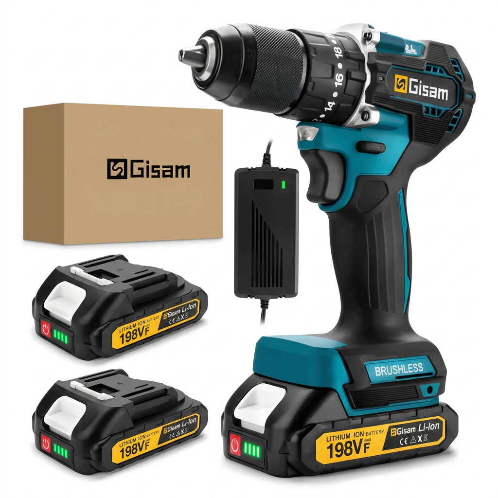 Brushless Combi Drill 18V 65Nm Makita Battery TorqMax | Forjato
