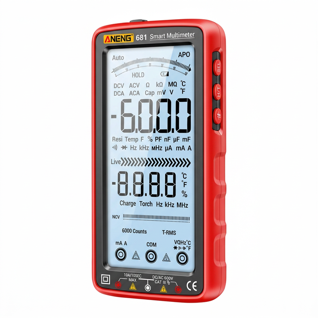 Digital Multimeter 6000 Counts SmartRange | Forjato