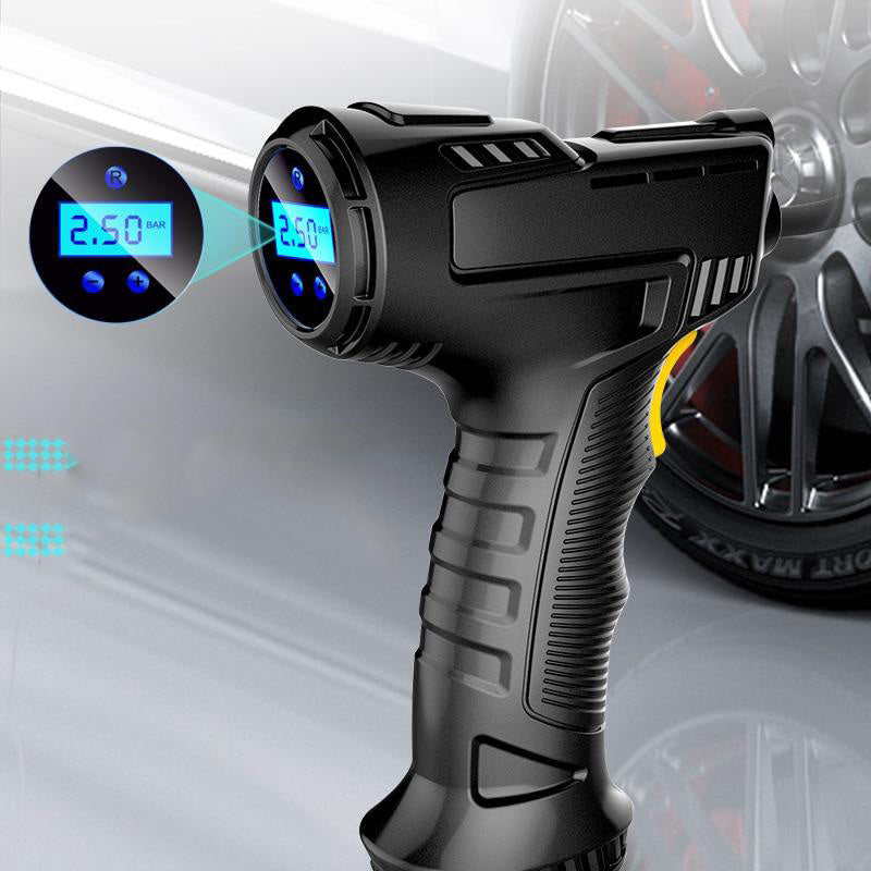 Cordless Tyre Inflator Digital Portable 150 PSI with LED Light Model PowerAir Professional