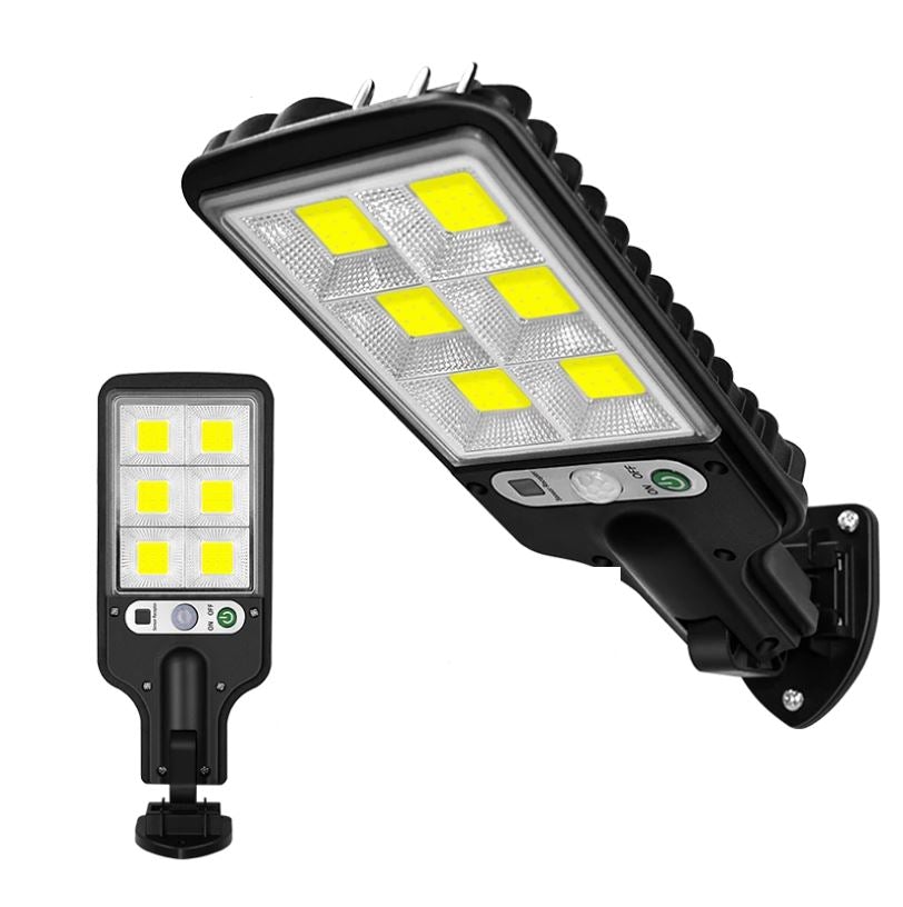Solar Flood Light Outdoor Motion Sensor 600W Equivalent IP65 Waterproof 12-Hour Battery Model Ultra Reflector Professional
